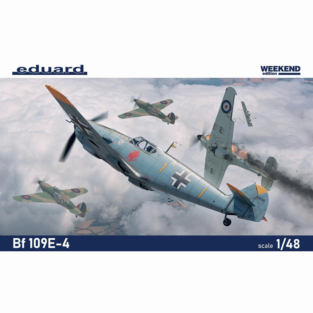 【新製品】84196 1/48 メッサーシュミット Bf109E-4 ウィークエンドエディション