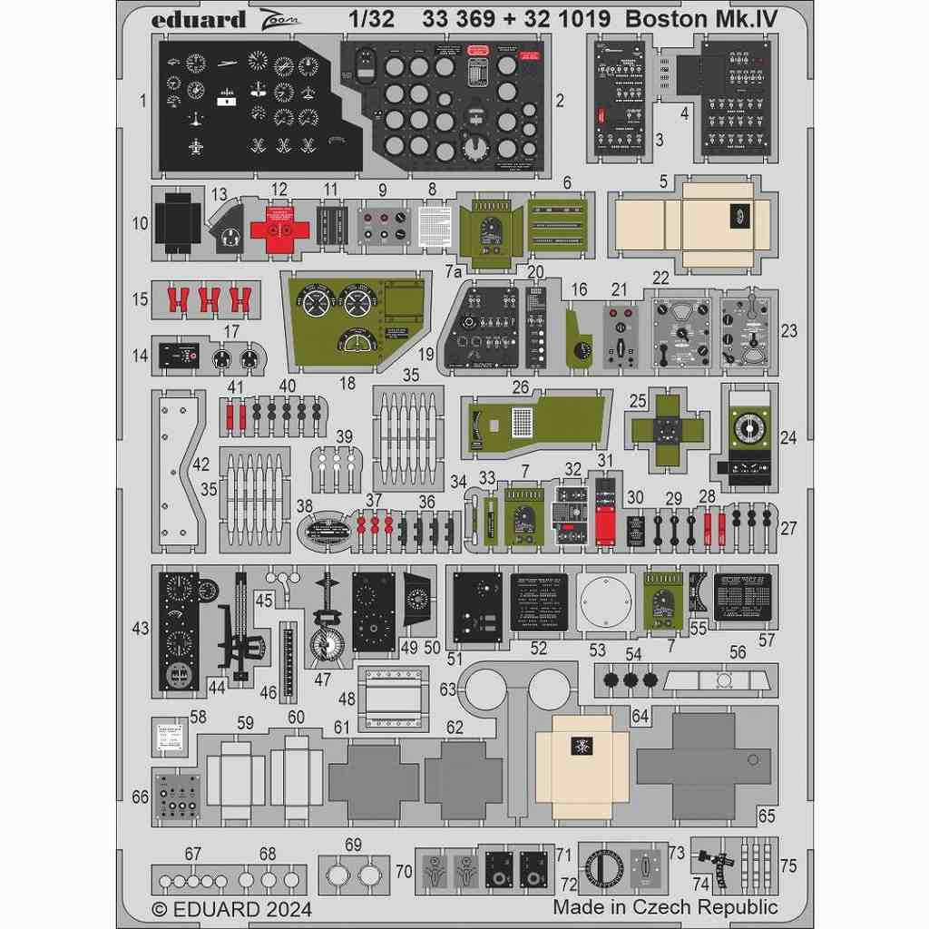 【新製品】33369 塗装済 1/32 ボストン Mk.33370)塗装済 1/32 ﾎﾞｽﾄﾝ Mk.IV ｼｰﾄﾍﾞﾙﾄ (ｽﾃﾝﾚｽ製) (HKﾓﾃﾞﾙ用) ズームエッチングパーツ (HKモデル用)