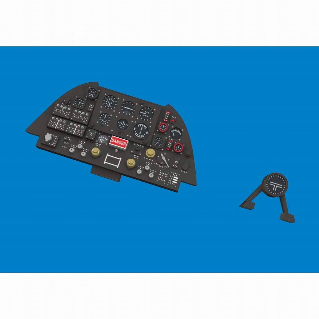 【新製品】ルック644305 1/48 ウェストランド ライサンダー Mk.I/Mk.III｢ルック｣ 計器板(エアフィックス用)