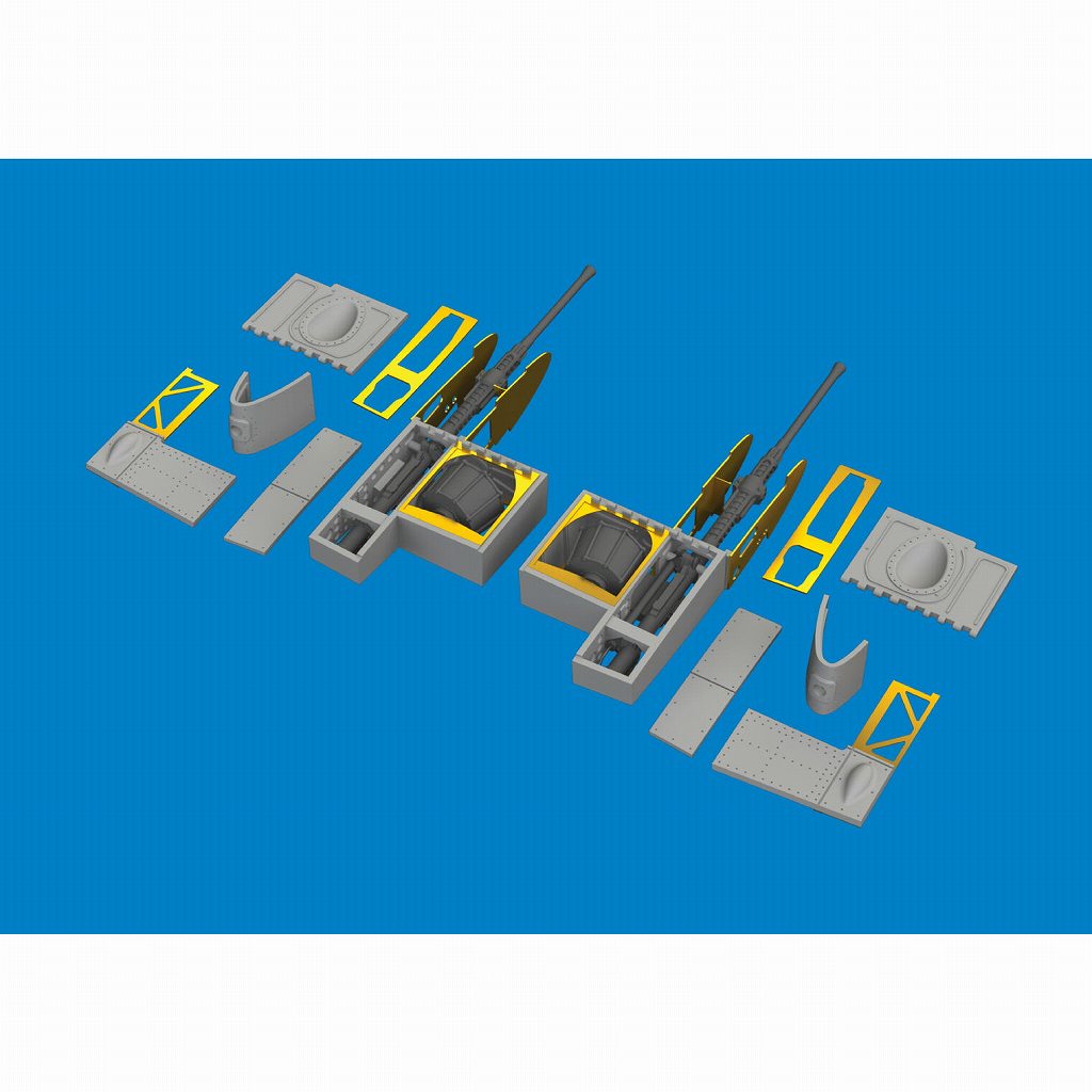 【新製品】ブラッシン6481095 1/48 三菱 A6M5 零式艦上戦闘機 五二型 ガンベイ (エデュアルド用)