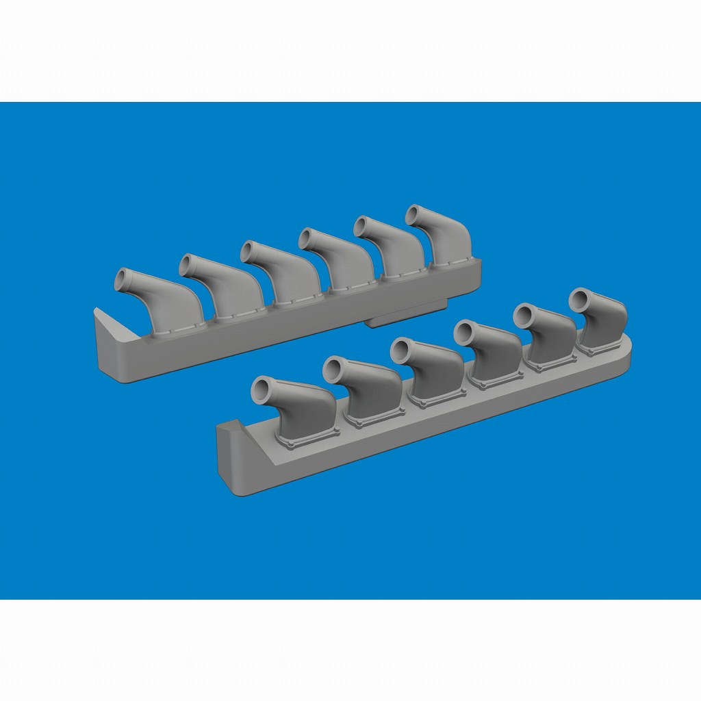 【新製品】ブラッシン672411 1/72 P-51 排気管 (タミヤ用)