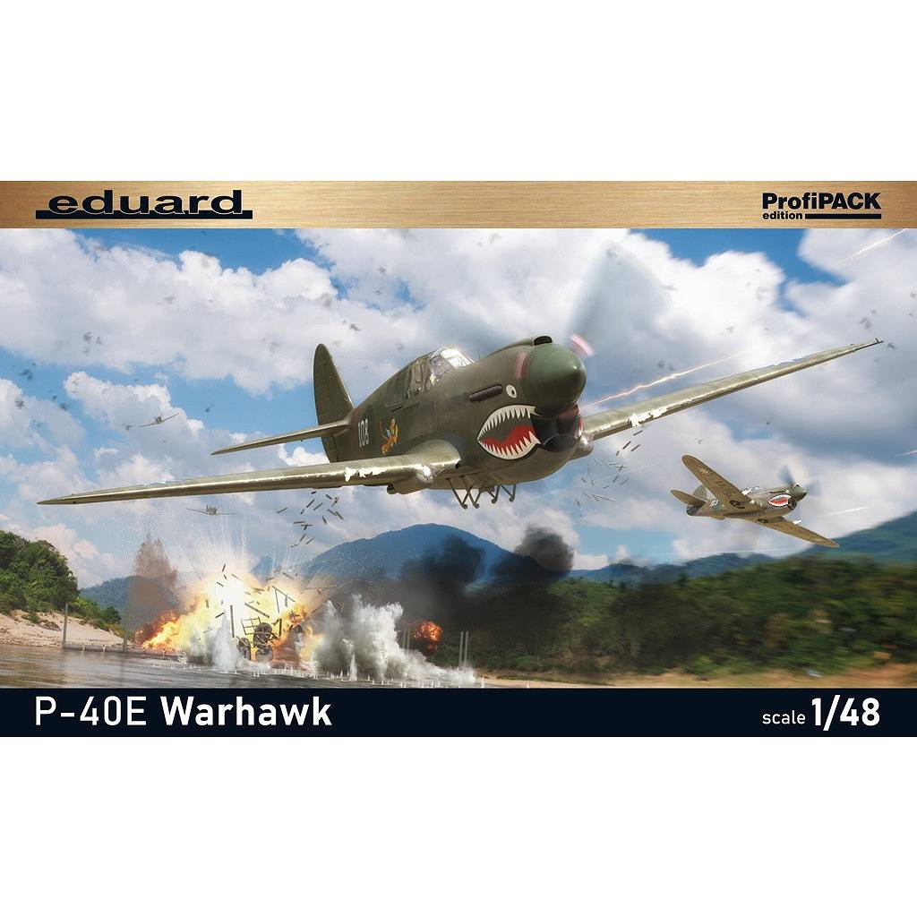 【新製品】82241 1/48 カーチス P-40E ウォーホーク プロフィパック