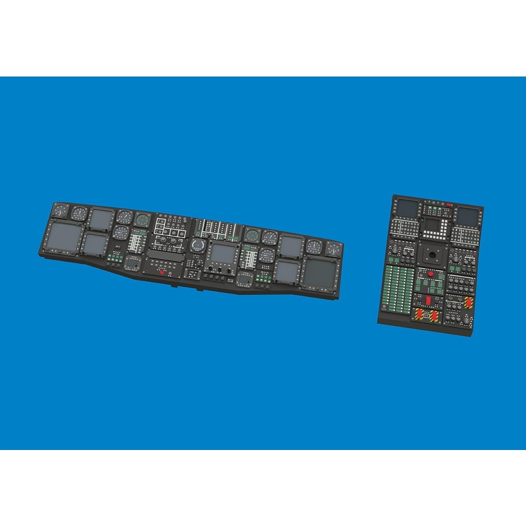 【新製品】ルック644306 1/48 シコルスキー MH-60L ブラックホーク ｢ルック｣ 計器板 (ICM用)