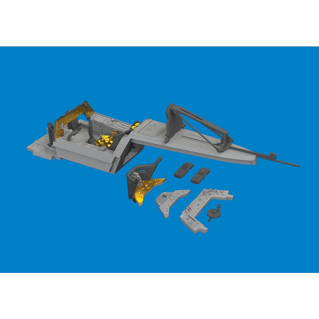 【新製品】ブラッシン6481103 1/48 フォッケウルフ Fw190A-3 コクピット (エデュアルド用)