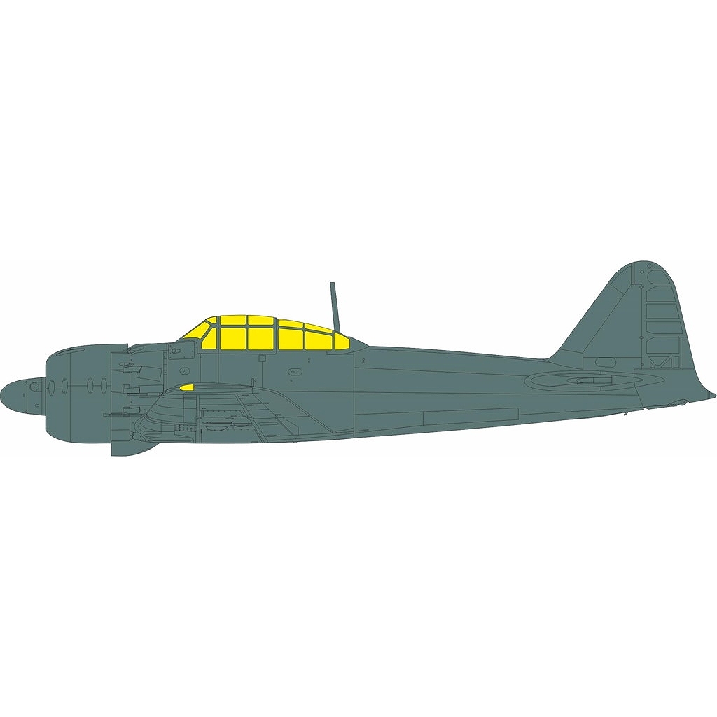 【新製品】JX336 1/32 三菱 零式艦上戦闘機 五二型｢Tフェース｣両面塗装マスクシール(タミヤ用)