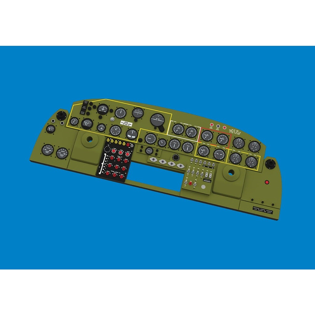【新製品】ルック644310 1/48 コンソリデーテッド B-24D リベレーター ｢ルック｣ 計器板 (ホビーボス用)