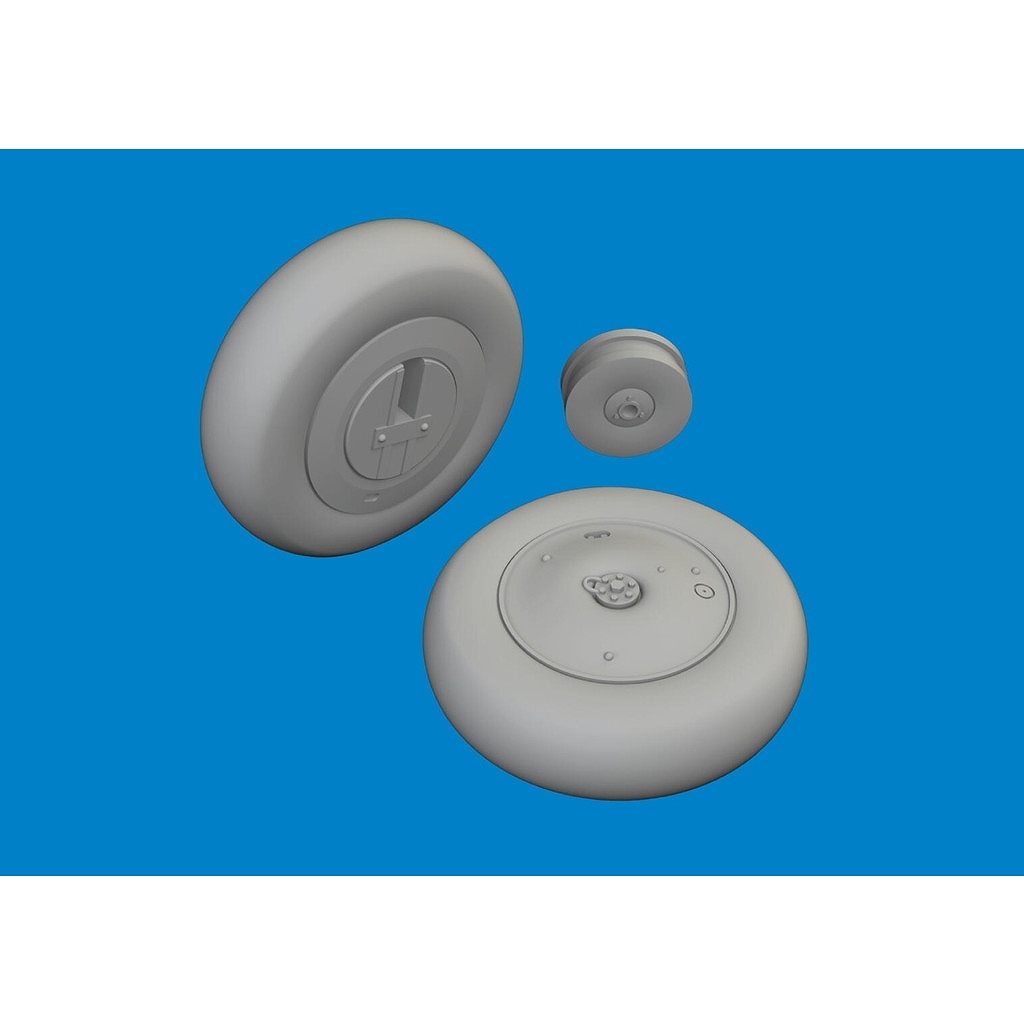 【新製品】ブラッシン6481115 1/48 ウェストランド ライサンダー ホイール (エアフィックス用)