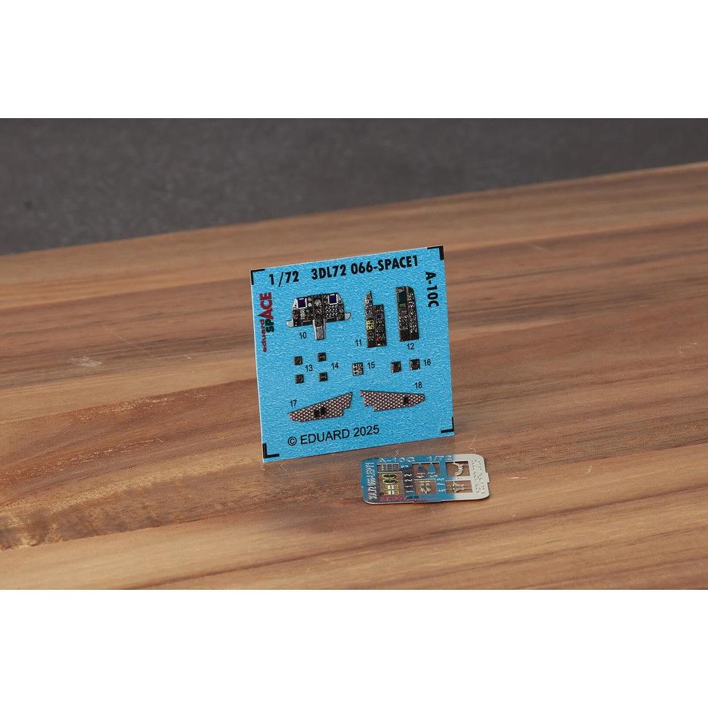 【新製品】3DL72066 1/72 フェアチャイルド A-10C サンダーボルトII スペース内装3Dデカール w/エッチングパーツセット (グレートウォール用)