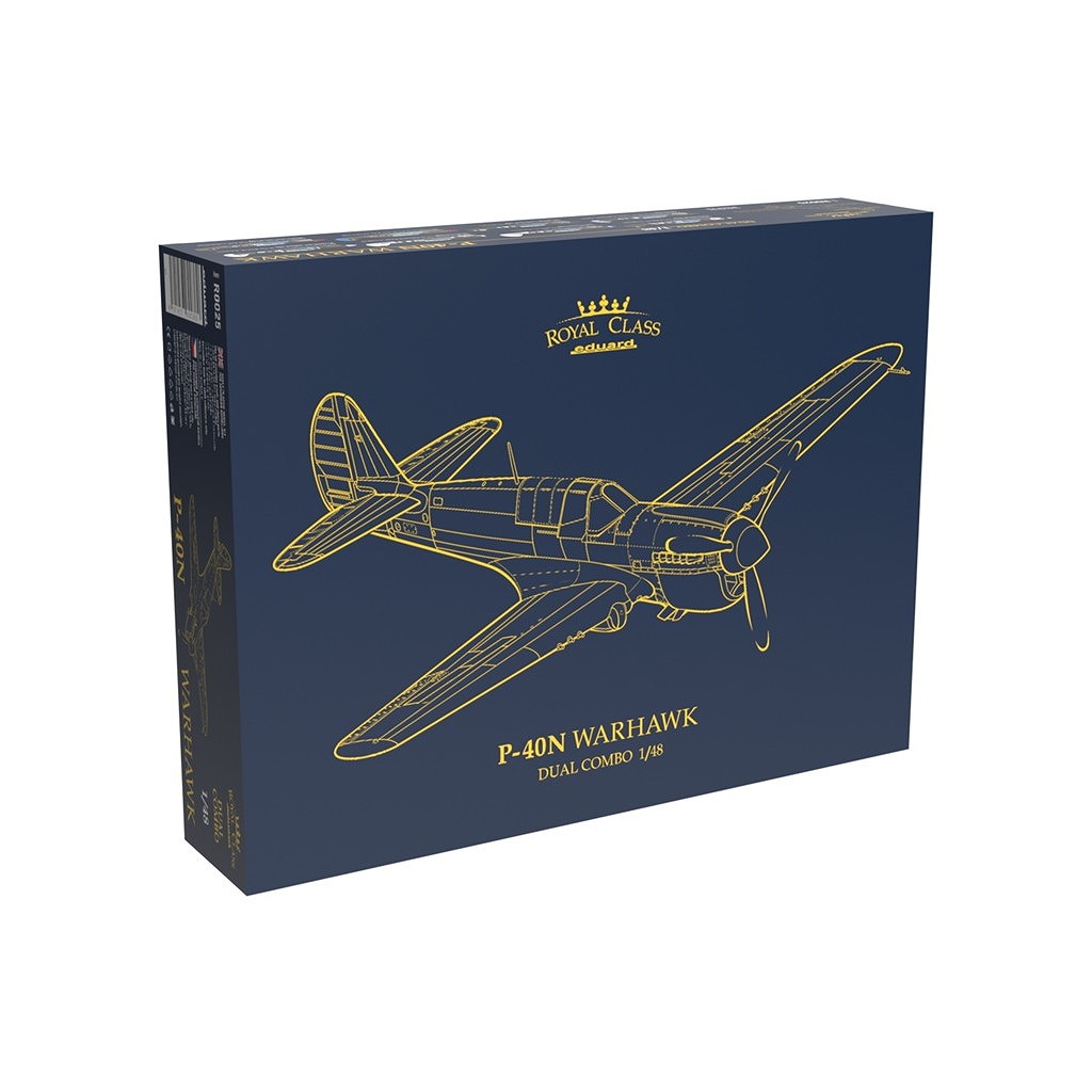 【新製品】R0025 1/48 カーチス P-40N ウォーホーク デュアルコンボ ロイヤルクラス