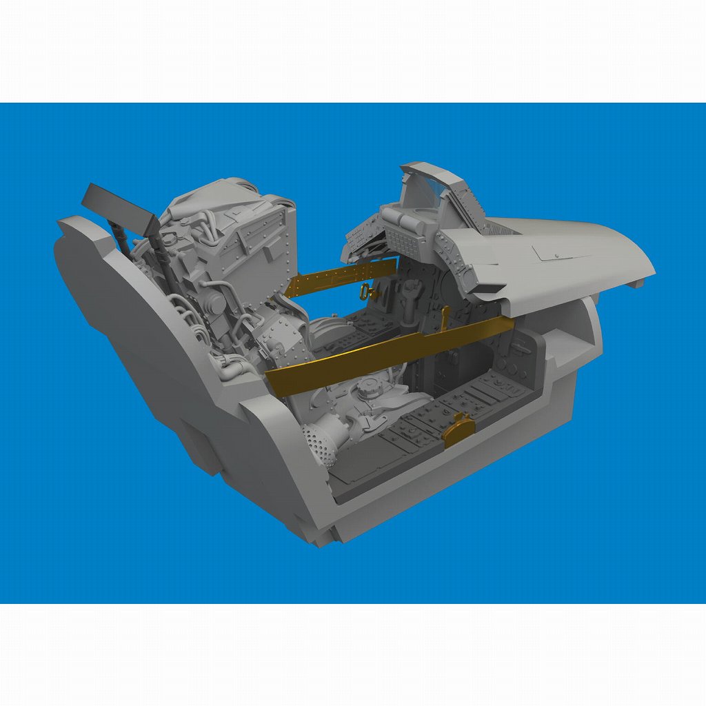 【新製品】ブラッシン6481146 1/48 ジャギュア GR.1A コクピット (エアフィックス用)