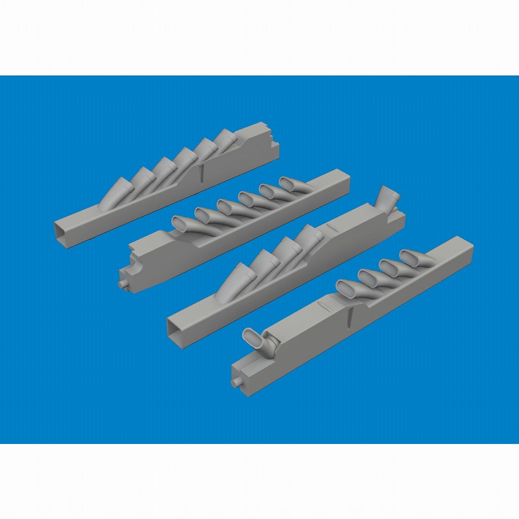 【新製品】ブラッシン6481147 1/48 ユンカース Ju88A 排気管 (ICM用)