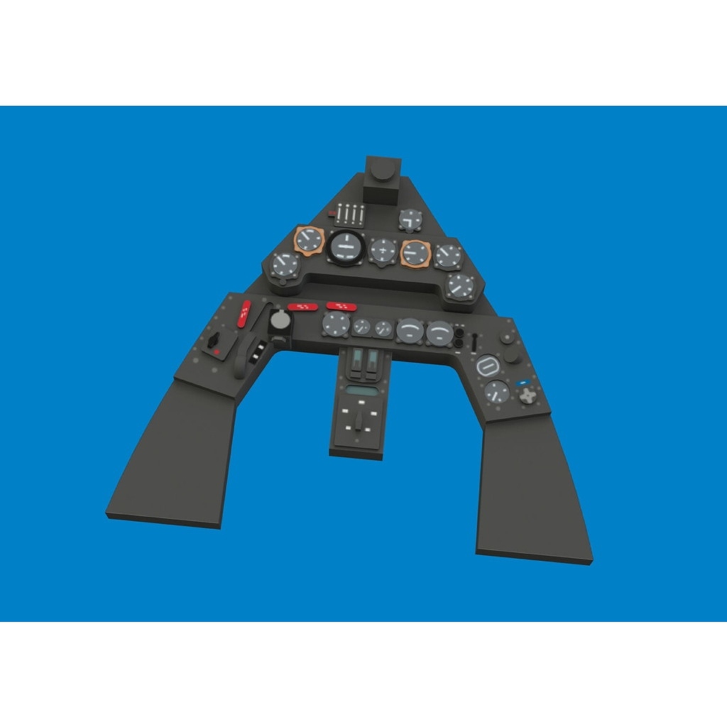 【新製品】ルック674049 1/72 フォッケウルフ Fw190D ｢ルック｣計器板 (IBG用)