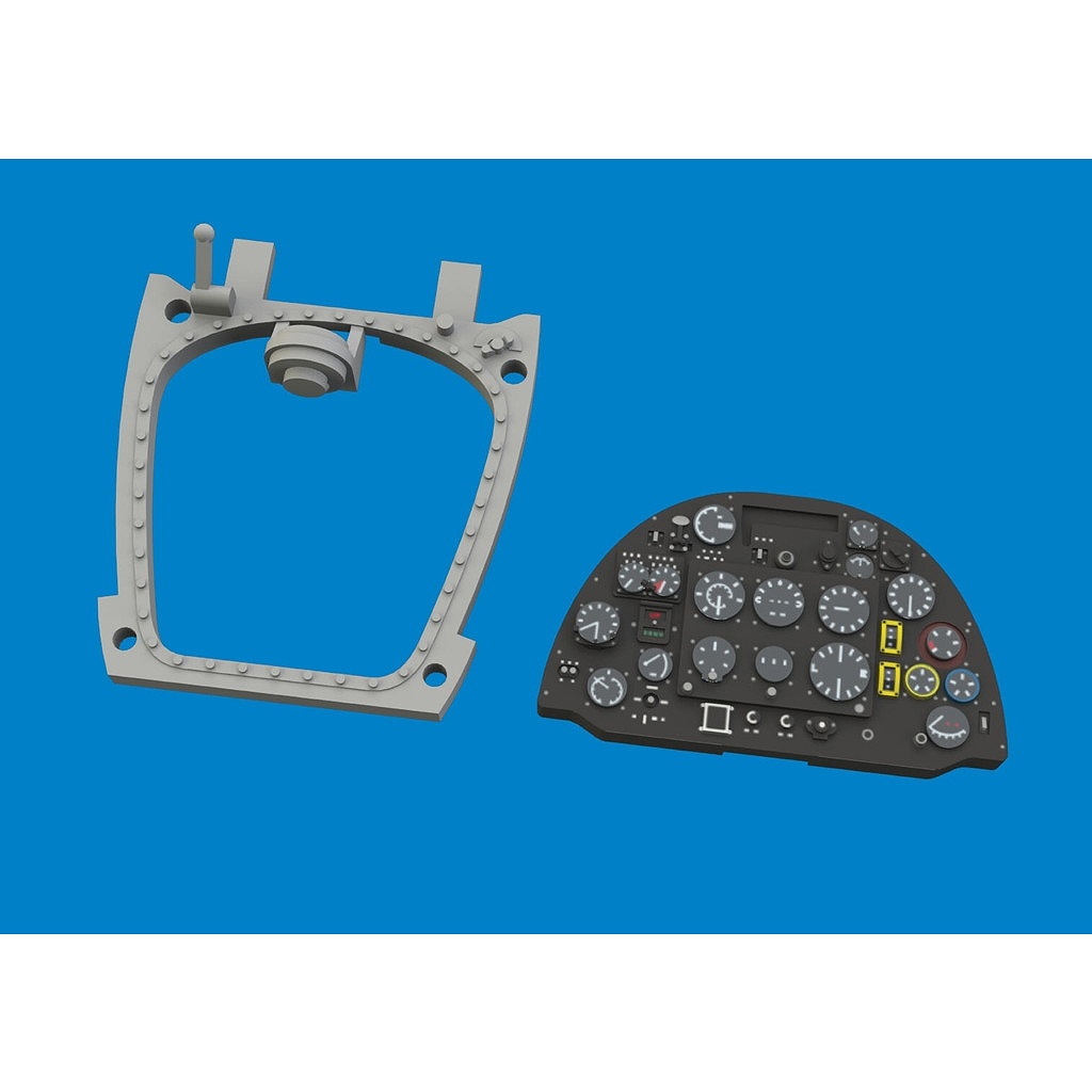 【新製品】ルック674053 1/72 スーパーマリン スピットファイア Mk.II ｢ルック｣ 計器板 (IBG用)