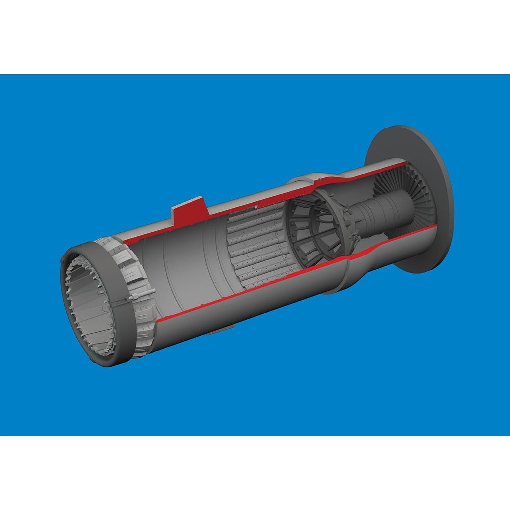 【新製品】ブラッシン6481149 1/48 ミグ MiG-21F フィッシュベッド アフターバーナー (エデュアルド用)