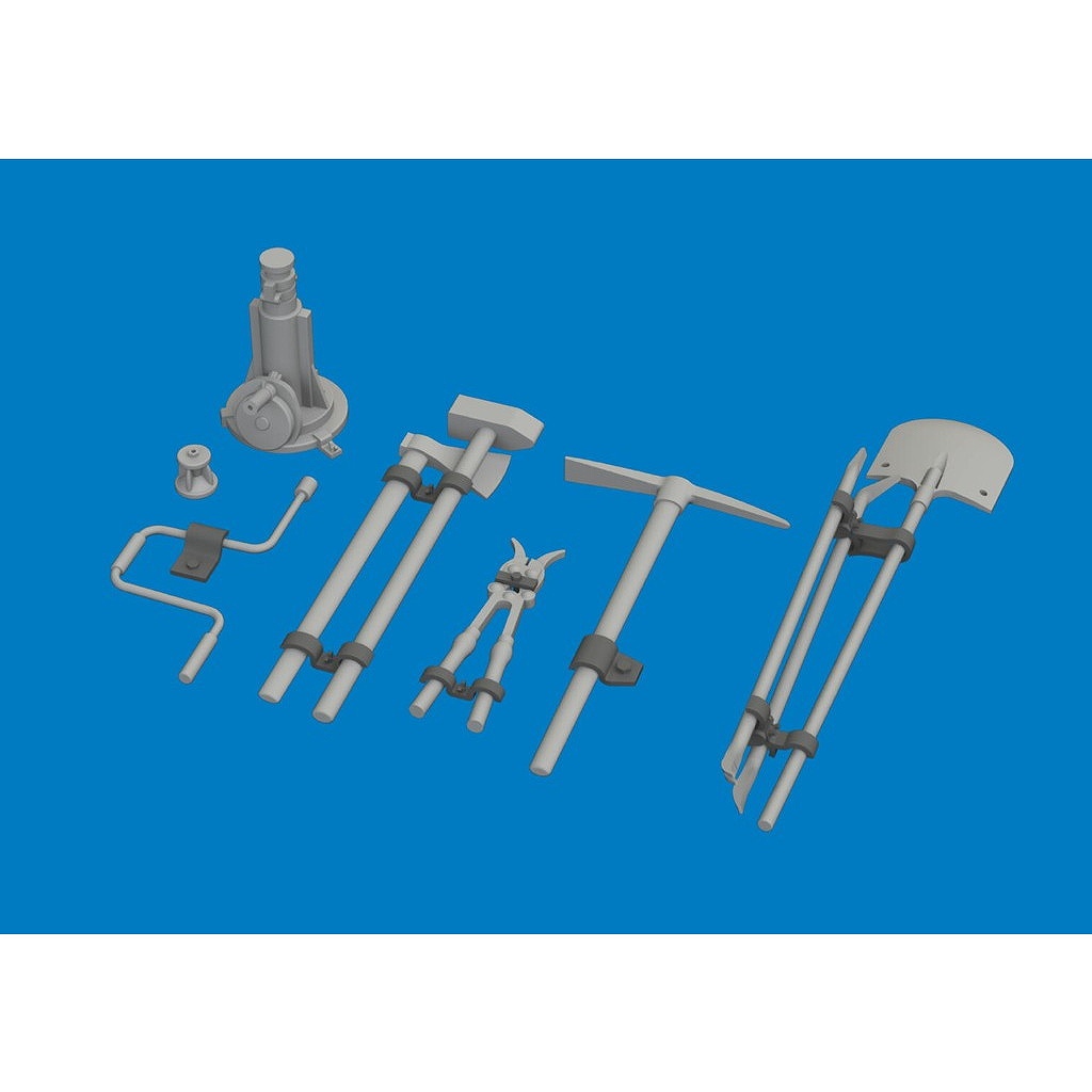 【新製品】ブラッシン635041 1/35 フランス軽戦車 オチキス H39 装備品セット (タミヤ用)