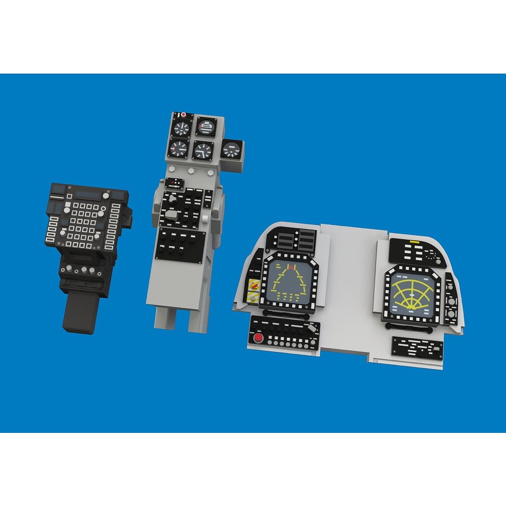 【新製品】ルック644336 1/48 マクドネル・ダグラス AV-8B ハリアーII+ ｢ルック｣計器盤 (Umaモデル用)