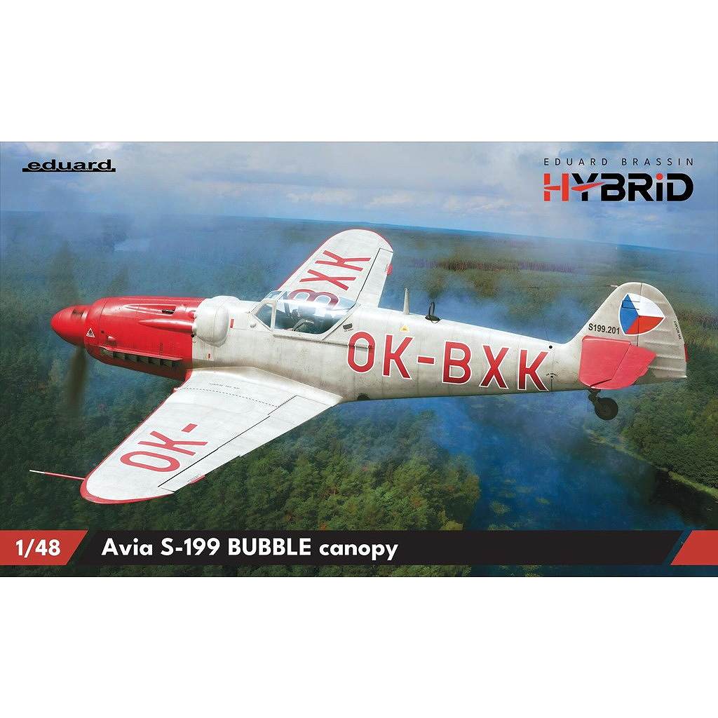 【新製品】948012 1/48 アビア S-199 バブルキャノピー ハイブリッドエディション