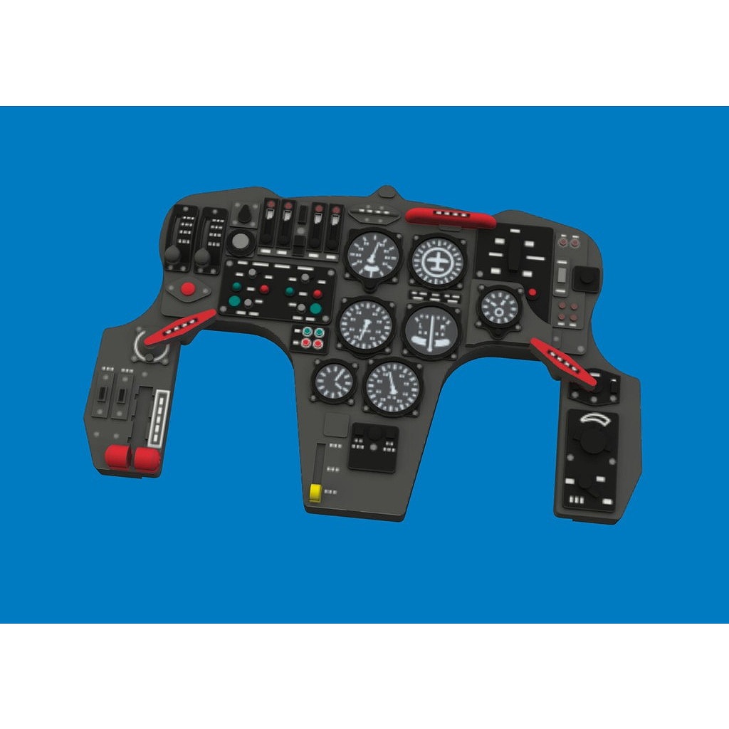 【新製品】ルック644334 1/48 Hs129B 「ルック」 計器板 (タコム用)