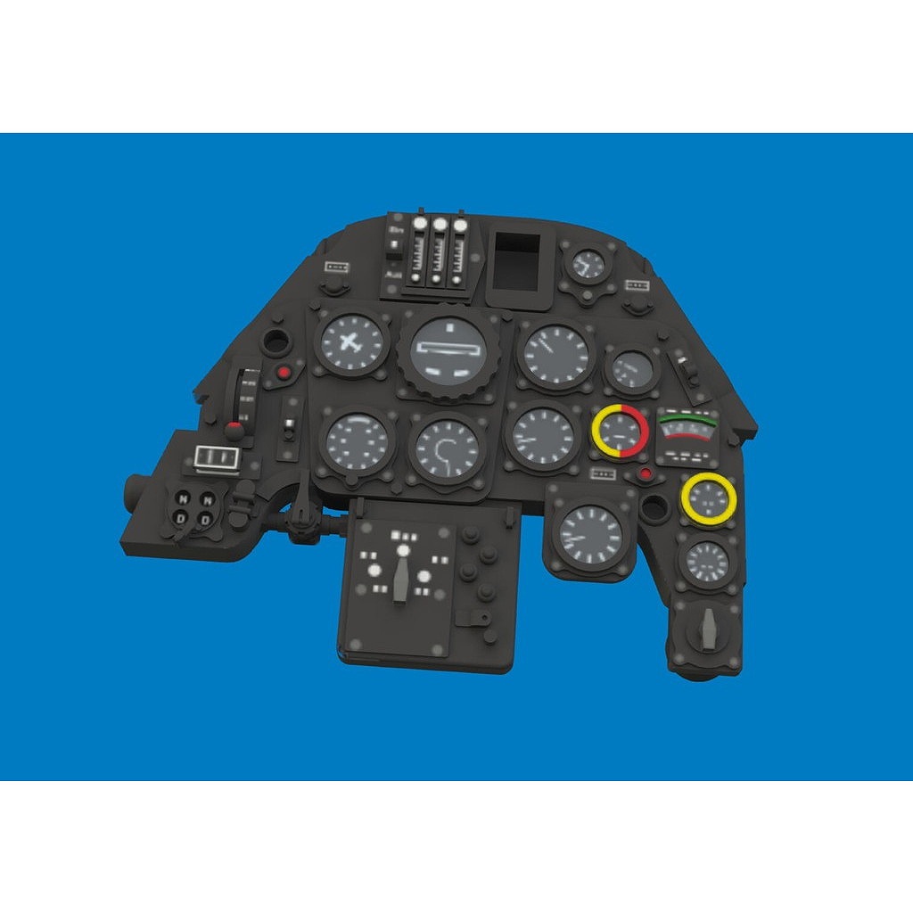 【新製品】ルック644337 1/48 アビア S-199 「ルック」 計器板 (エデュアルド用)