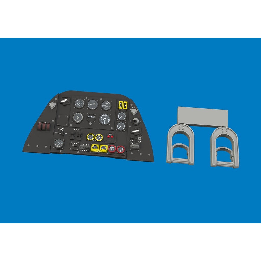 【新製品】ルック644338 1/48 ブリストル ボーファイターMk.VI 「ルック」 計器板(レベル用)