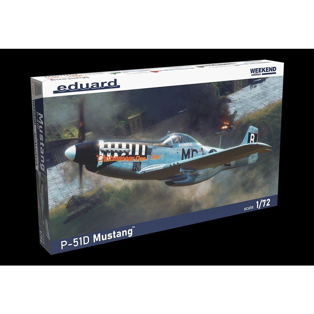 【新製品】7477 1/72 ノースアメリカン P-51D マスタング w/ドーサルフィン ウィークエンドエディション