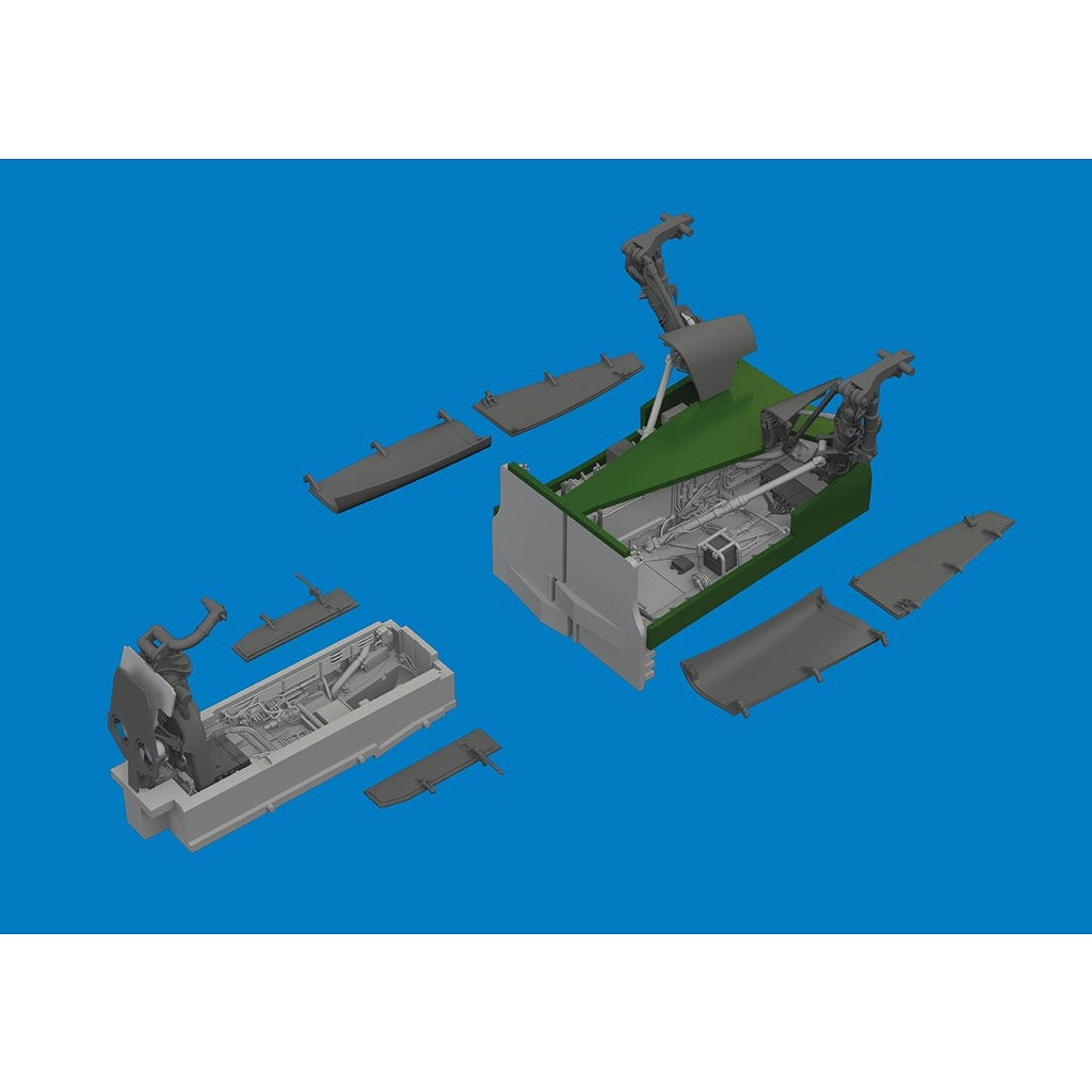 【新製品】6481165 1/48 SEPECAT ジャギュア 着陸装置 & 格納庫(エアフィックス用)