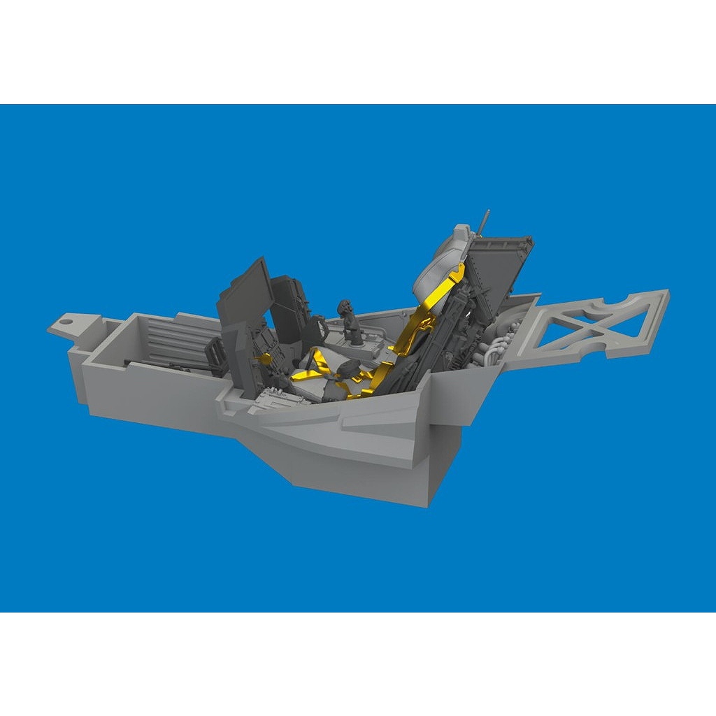 【新製品】ブラッシン6481166 1/48 ロッキード・マーティン F-35C ライトニングII コクピット (タミヤ用)