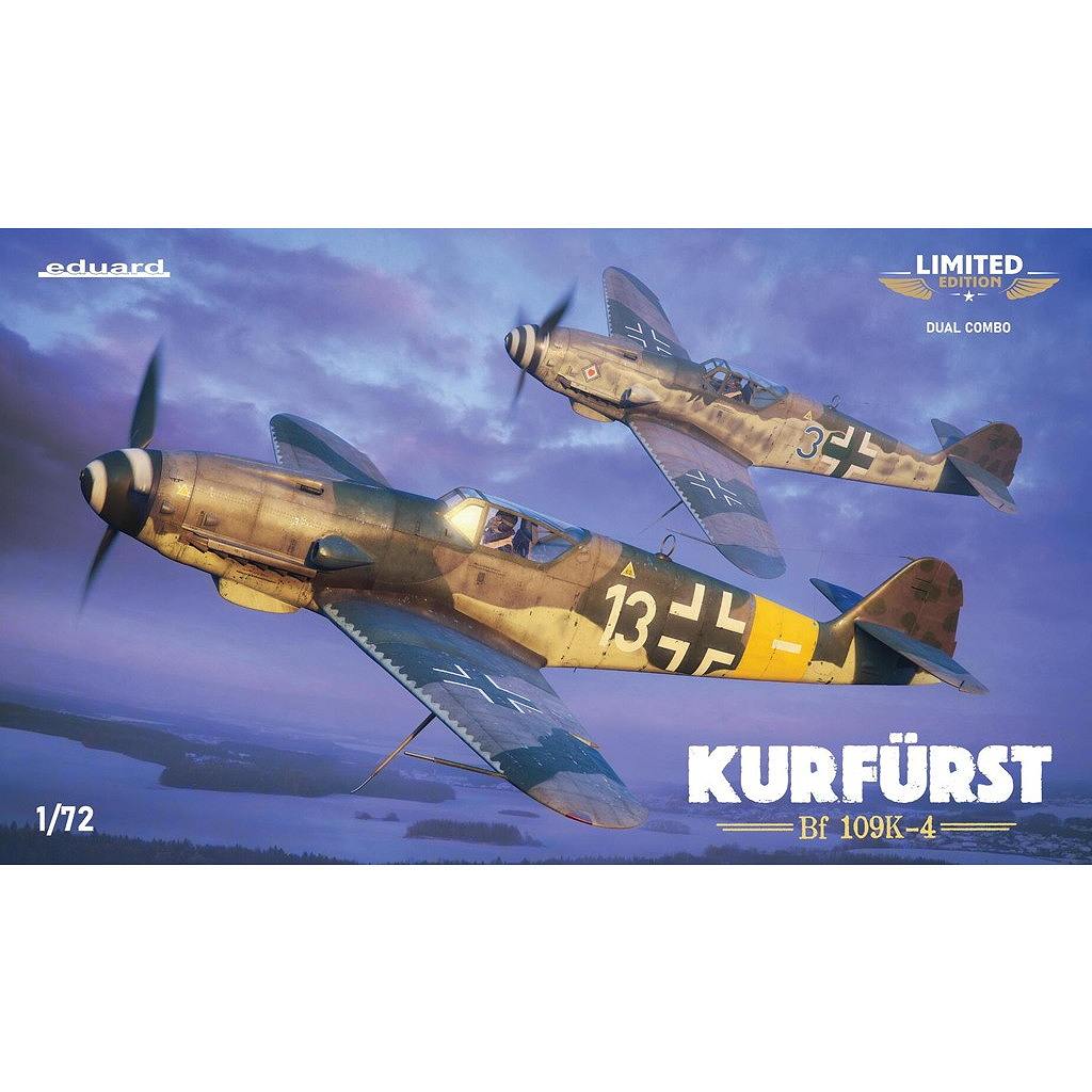 【新製品】2155 1/72 クーアフュルスト メッサーシュミット Bf109K デュアルコンボ リミテッドエディション