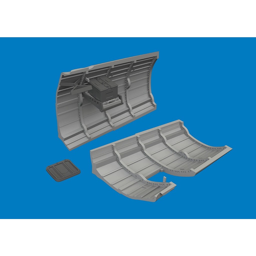 【新製品】ブラッシン672437 1/72 スーパーマリン スピットファイア Mk.V 無線室 (エデュアルド用)