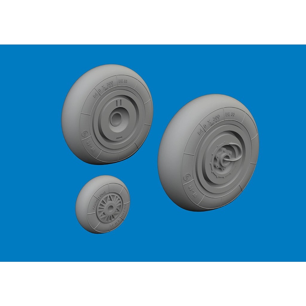 【新製品】ブラッシン6481159 1/48 ヘンシェル Hs129B ホイール (タコム用)