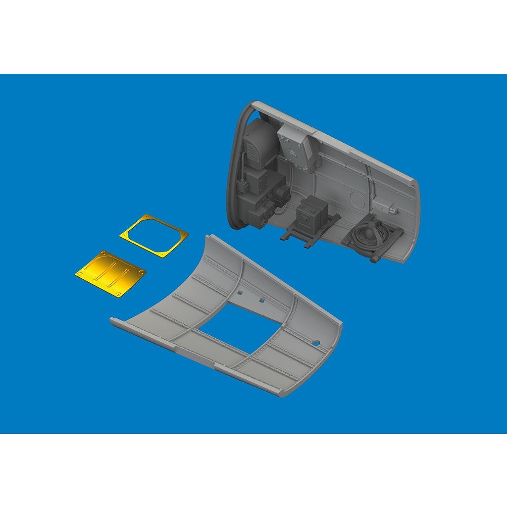 【新製品】ブラッシン6481162 1/48 アヴィア S-199 無線室 (エデュアルド用)