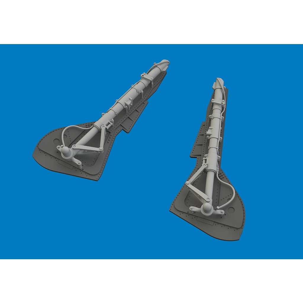 【新製品】ブラッシン6481178 1/48 フォッケウルフ Fw190A-8 主脚w/カバー (エデュアルド用)