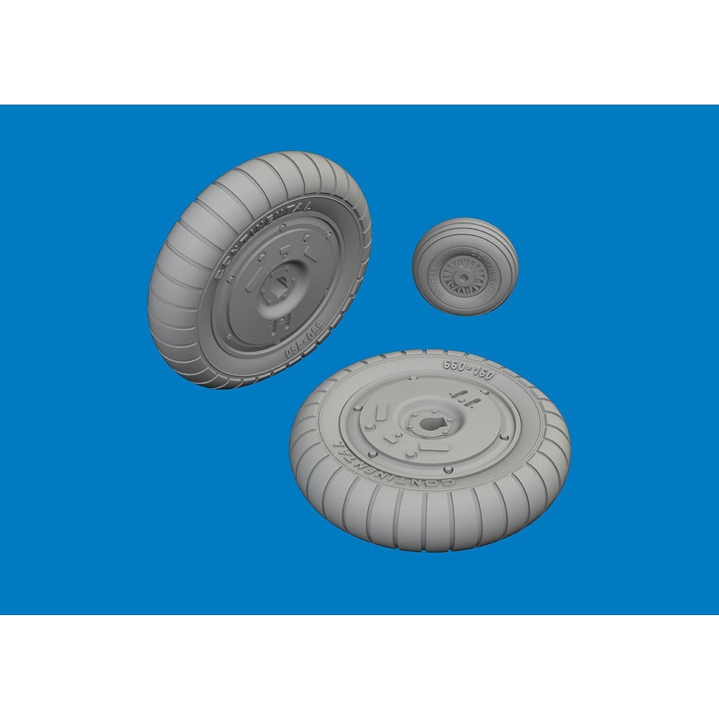 【新製品】ブラッシン624008 1/24 メッサーシュミット Bf109G-5/6 ホイール (エアフィックス用)