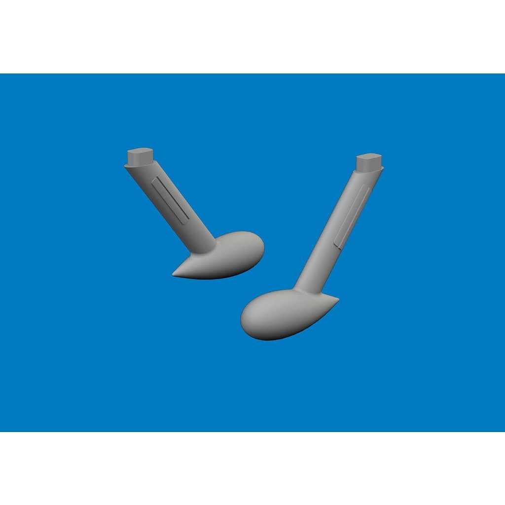 【新製品】ブラッシン624013 1/24 メッサーシュミット Bf109G マスバランス (エアフィックス用)