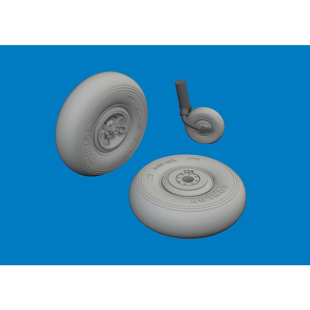 【新製品】ブラッシン6481183 1/48 ハリケーン Mk.I ホイール (アルマホビー用)