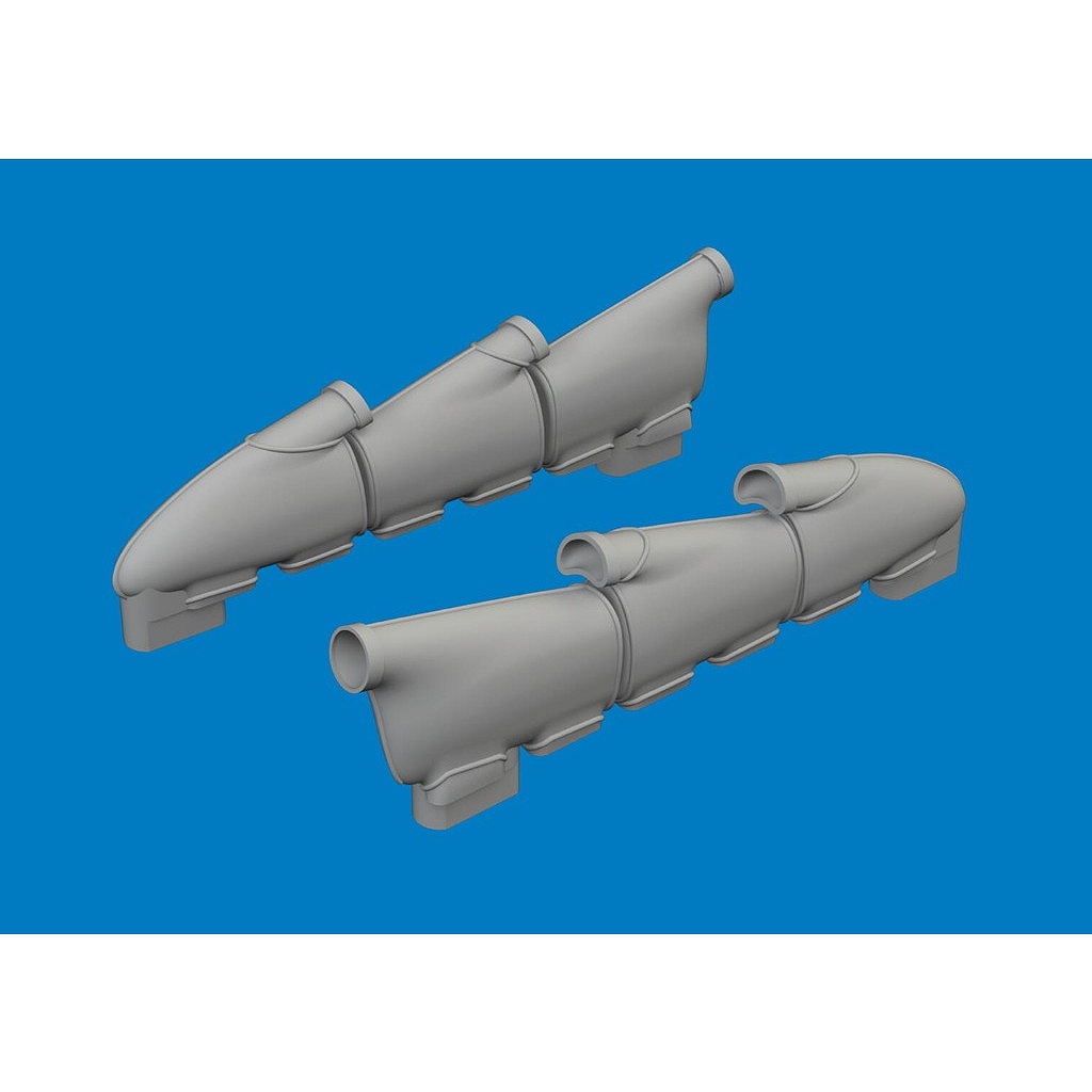 【新製品】ブラッシン6481185 1/48 ハリケーン Mk.I 排気管 (丸形) (アルマホビー用)