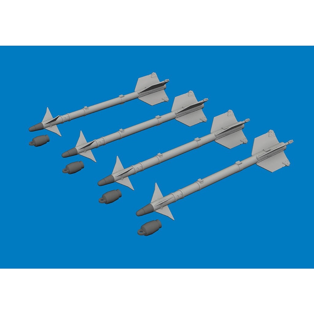 【新製品】ブラッシン672443 1/72 AIM-9M/L ミサイル (4個入)