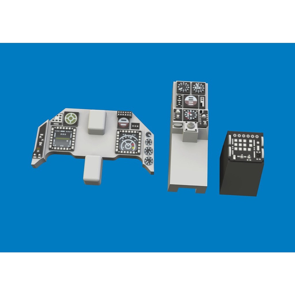 【新製品】ルック674040 1/72 F-16CJ ブロック50 「ルック」計器盤 (タミヤ用)