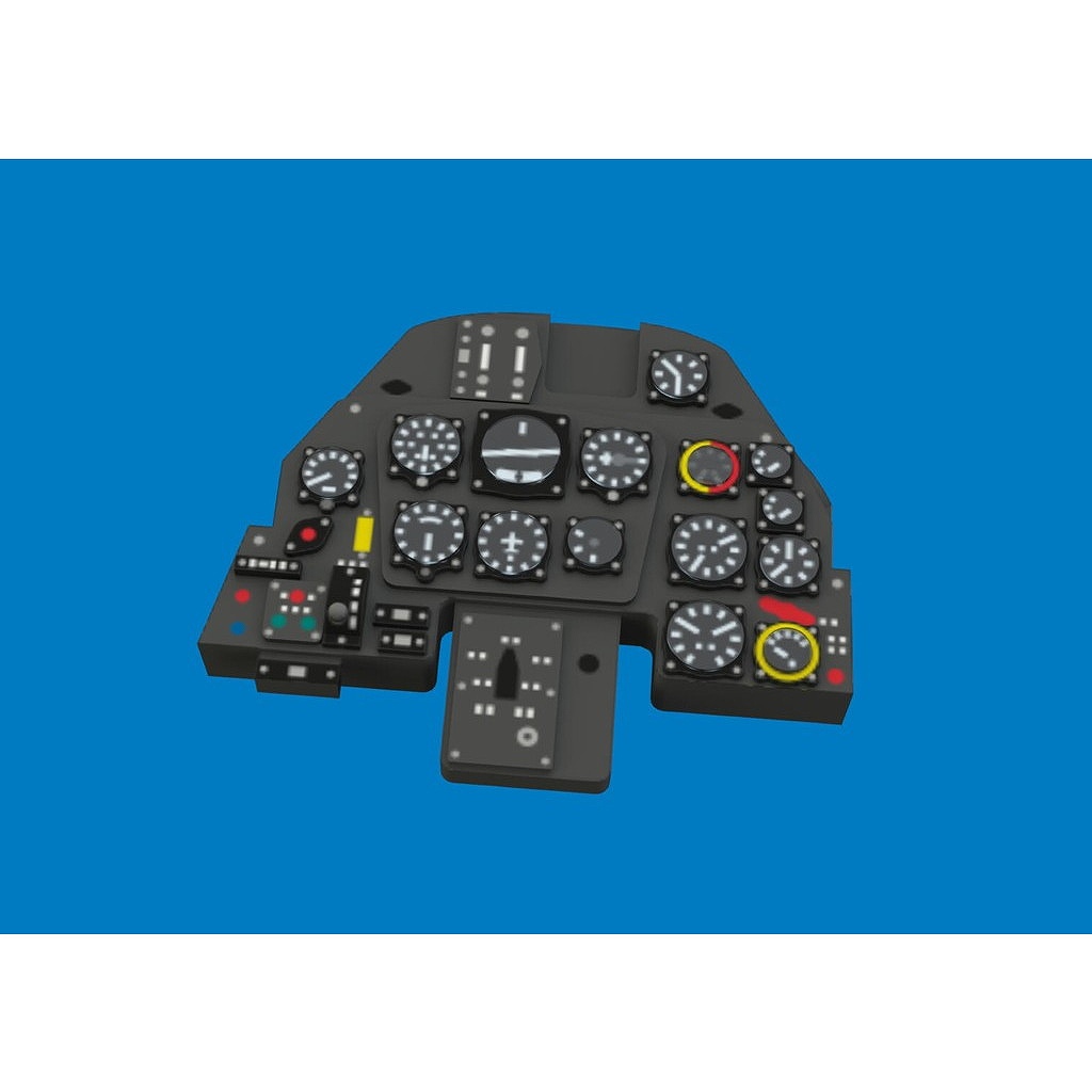 【新製品】ルック674064 1/72 メッサーシュミット Bf109K-4 「ルック」計器盤 (エデュアルド用)