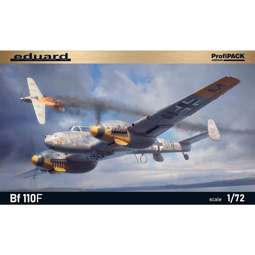【新製品】7084 1/72 メッサーシュミット Bf110F プロフィパック