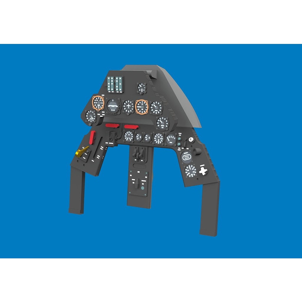【新製品】ルック644346 1/48 フォッケウルフ Fw190D-9 ｢ルック｣計器盤 (ミニアート用)
