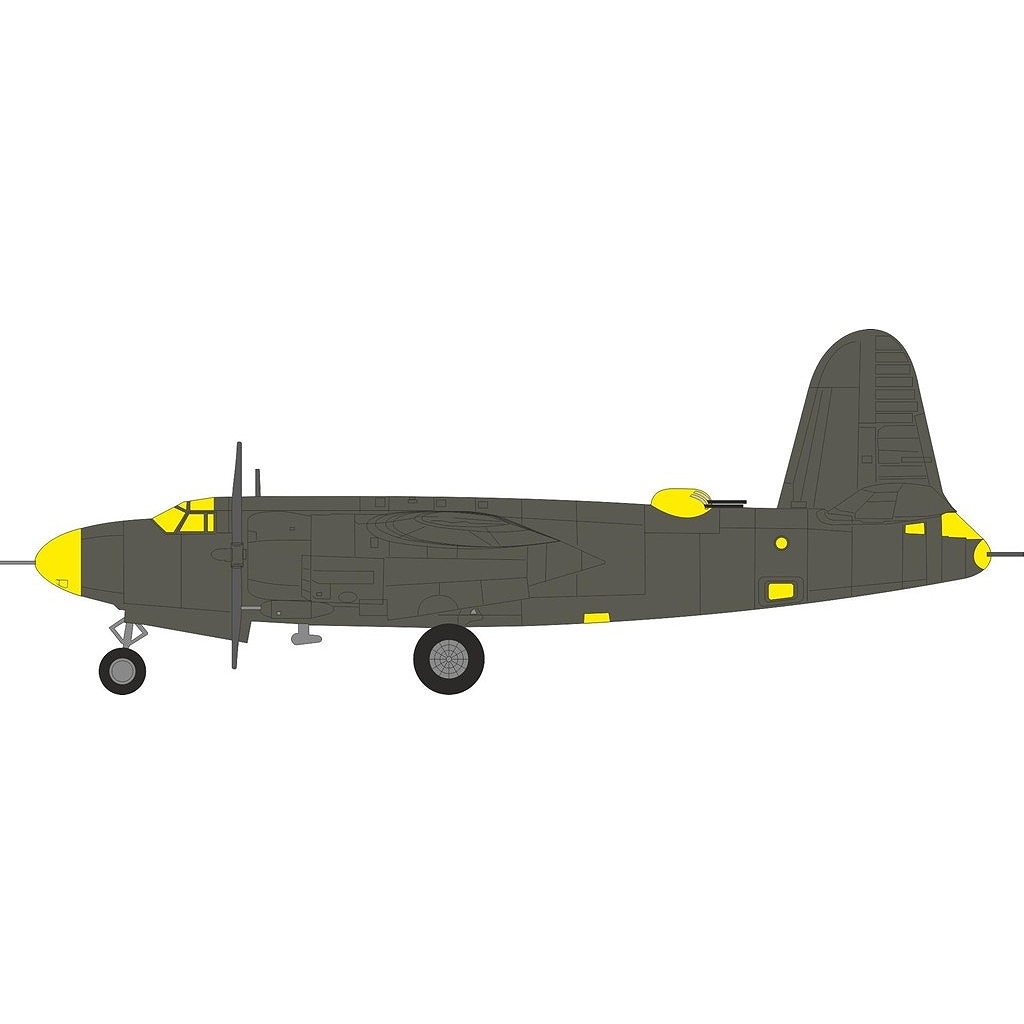 【新製品】EX1188 1/48 マーティン B-26C-45 マローダー 「Tフェース」両面塗装マスクシール (ICM用)