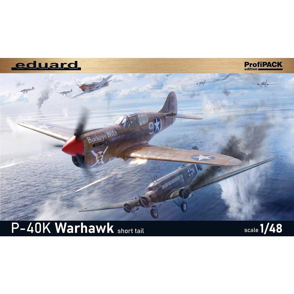 【新製品】82243 1/48 カーチス P-40K ウォーホーク