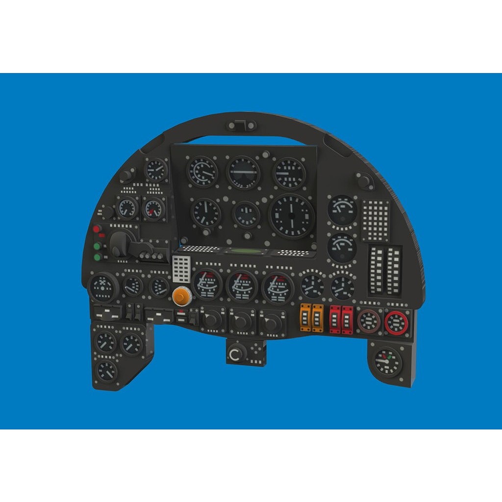 【新製品】ルック644348 1/48 ハンドレページ ハンプデン B Mk.I 「ルック」計器盤 (ICM用)