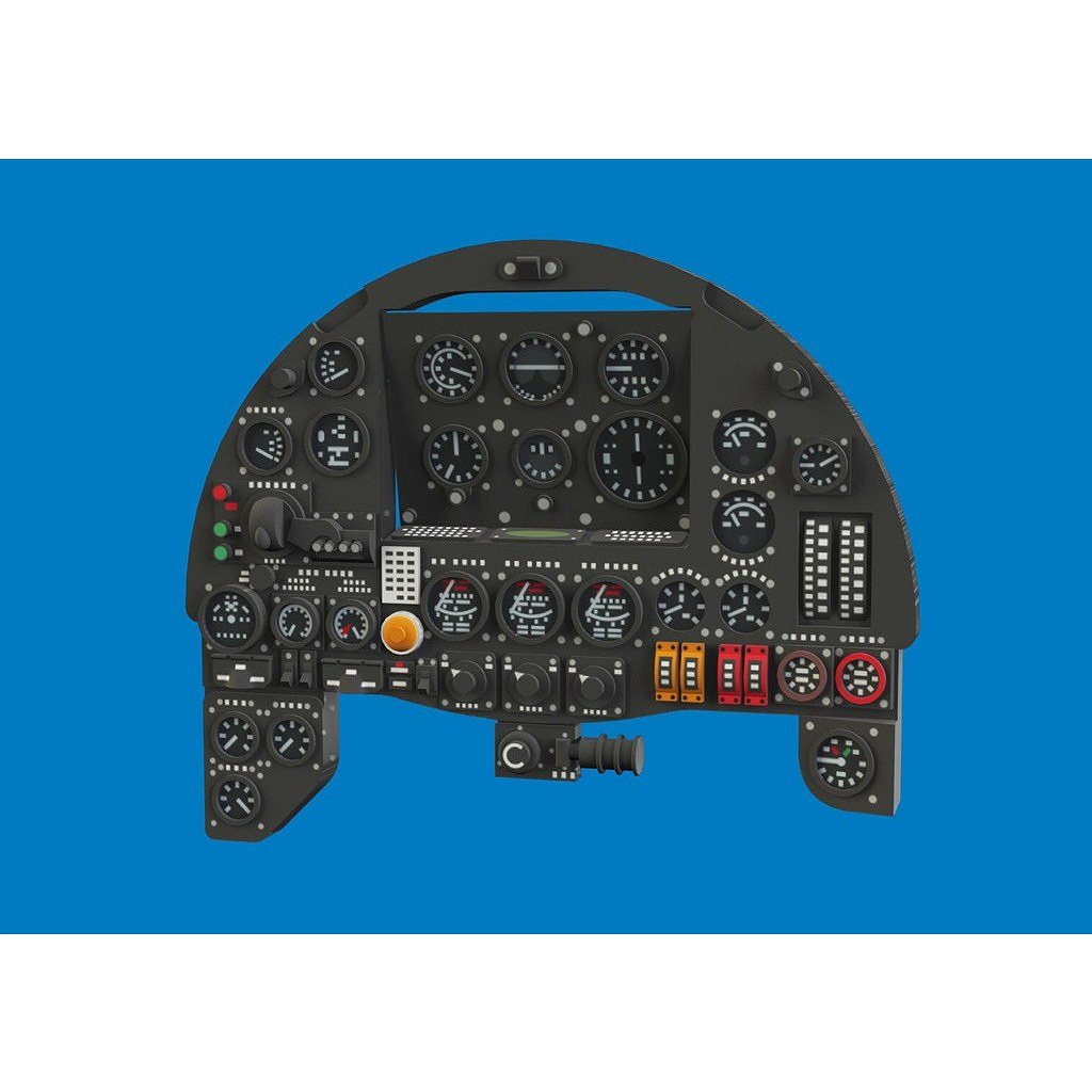 【新製品】ルック644354 1/48 ハンドレページ ハンプデン TB Mk.I 「ルック」計器盤 (ICM用)