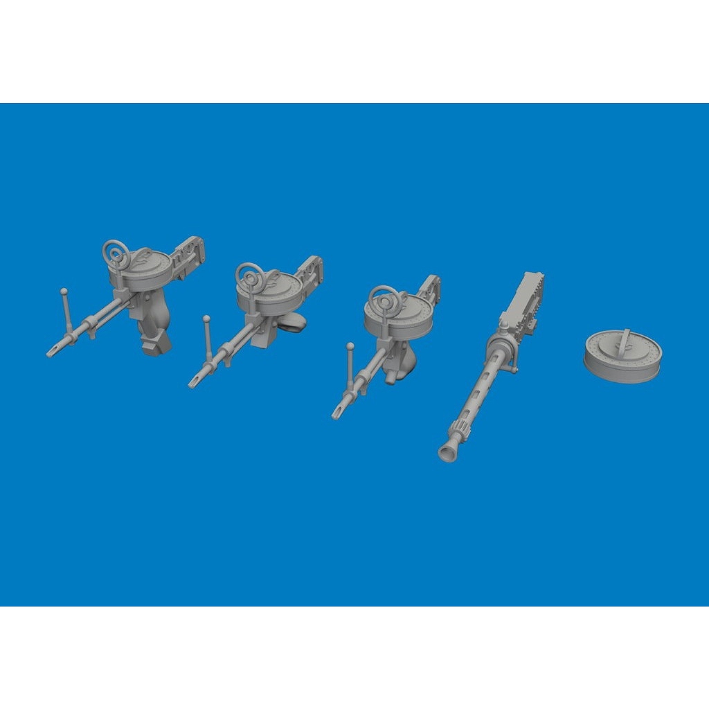 【新製品】ブラッシン6481205 1/48 ハンドレページ ハンプデン B Mk.I 機銃セット (ICM用)