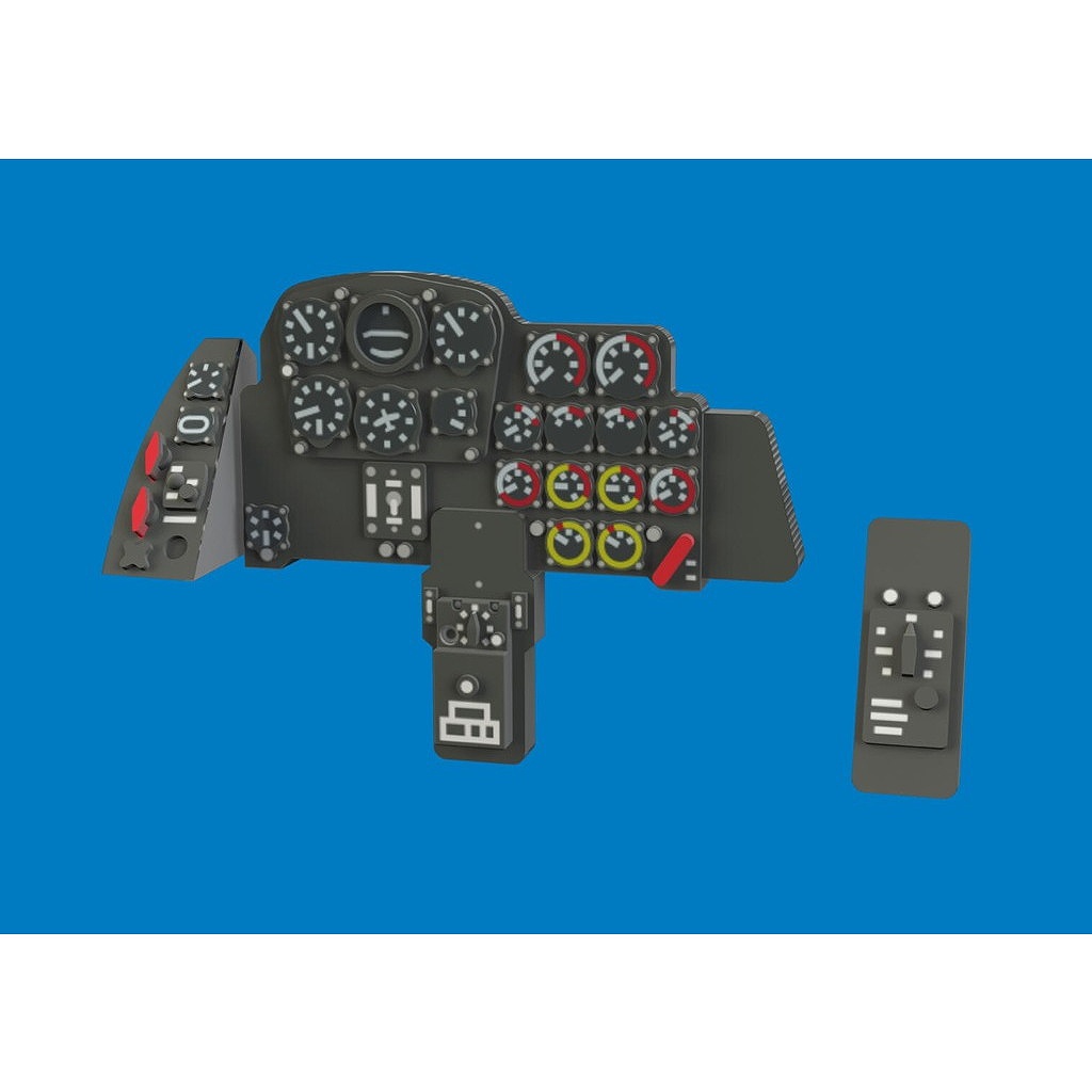 【新製品】ルック674070 1/72 メッサーシュミット Me262A-1 シュワルベ 「ルック」計器盤 (アルマホビー用)