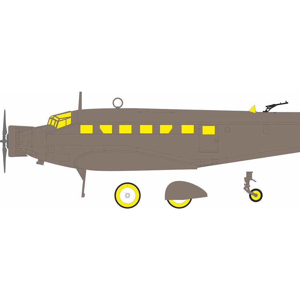 【新製品】CX710 1/72 ユンカース Ju52/3mg4e 塗装マスクシール (エアフィックス用)