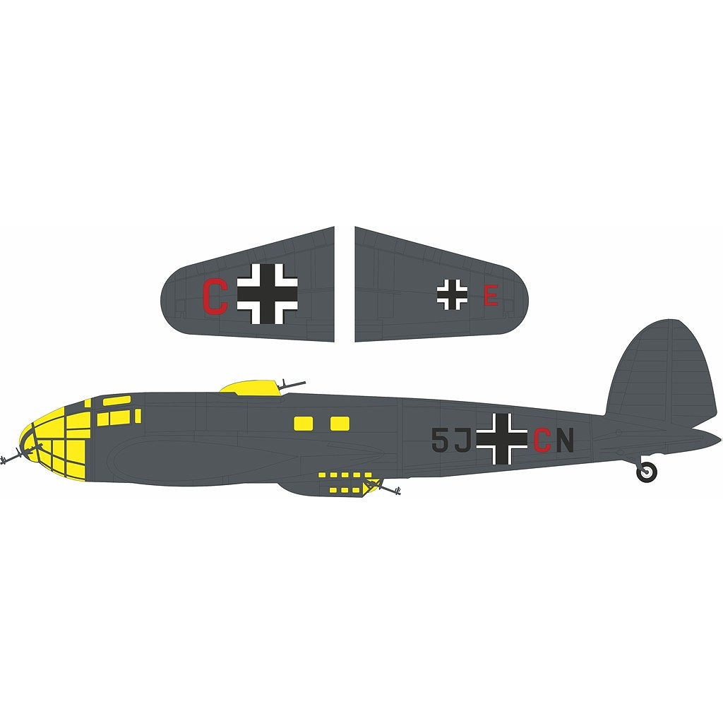【新製品】JX362 1/32 ハインケル He111P-1 コードレター塗装マスクシール (レベル用)