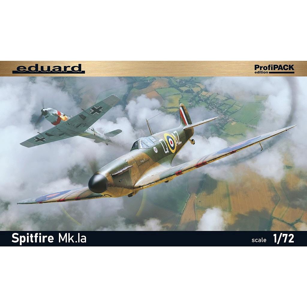 【新製品】70202 1/72 スーパーマリン スピットファイア Mk.Ia プロフィパック